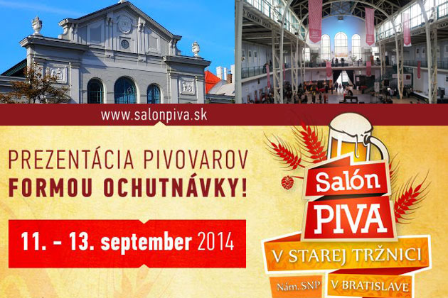 The 1st Beer Salon will take place in the Old Market Hall of Bratislava